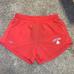 Womens Under Armour Athletic Shorts